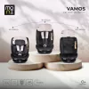 Moni Vamos I-Size 360°-ban forgatható ISOFIX gyermekülés 40-150 cm - Rózsaszín