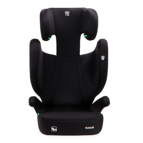 Moni Race I-Size gyermekülés 100-150 cm - Fekete