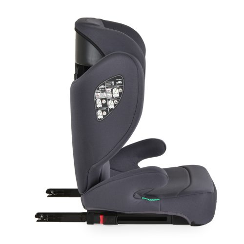 Moni I-Race i-Size gyermekülés 100-150 cm - Szürke