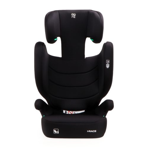 Moni I-Race i-Size gyermekülés 100-150 cm - Fekete