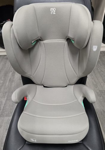 Moni I-Race i-Size gyermekülés 100-150 cm - Bézs-Szürke