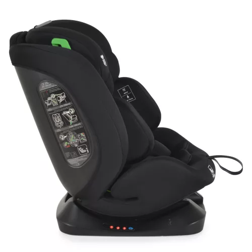 Moni Forza I-Size gyermekülés 40-150 cm - Fekete