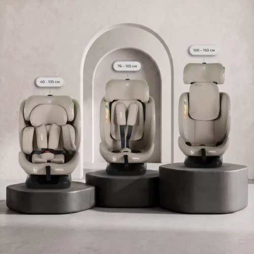 Moni Forza I-Size gyermekülés 40-150 cm - Bézs