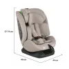 Moni Forza I-Size gyermekülés 40-150 cm - Bézs