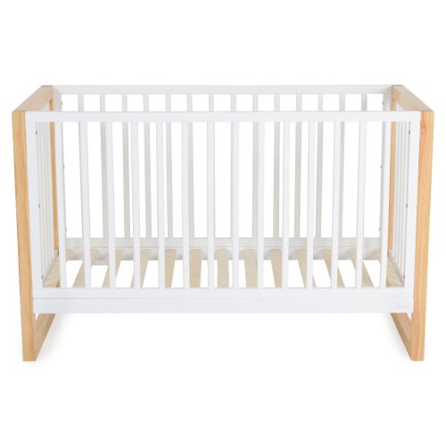 Cangaroo Sierra fa babaágy rácsos 60*120cm FEHÉR/NATUR