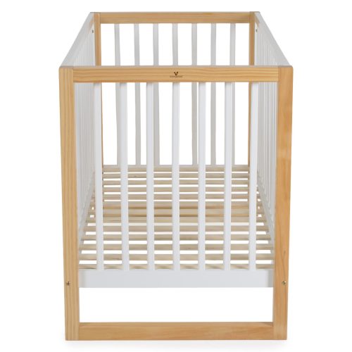 Cangaroo Sierra fa babaágy rácsos 60*120cm FEHÉR/NATUR