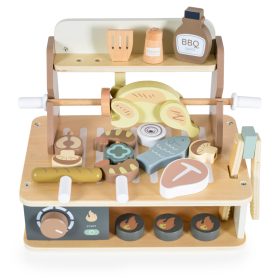 Moni Toys Fa Grillsütő készlet 26 db-os