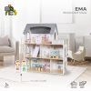 Moni Toys Ema fa babaház - 3 emeletes