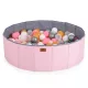 Moni Toys Melo össszecsukható labdamedence 90db labdával - Rózsaszín