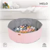 Moni Toys Melo össszecsukható labdamedence 90db labdával - Rózsaszín