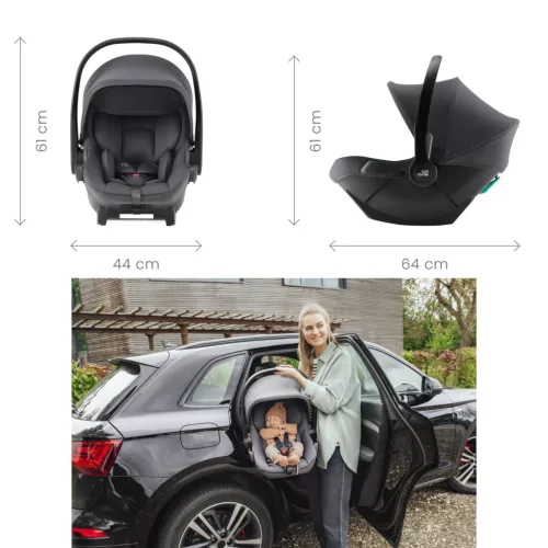 Britax Römer Baby-Safe Core babahordozó - Midnight Grey