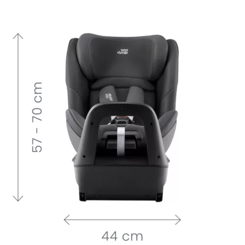 Britax Römer Swivel 2 360°-ban forgatható autósülés (40-125 cm) - Space Black