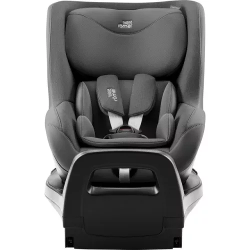 Britax Römer Dualfix Pro M Style 360°-ban forgatható autósülés (61-105 cm) - Mineral Grey