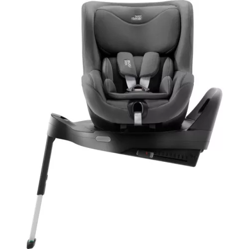 Britax Römer Dualfix Pro M Style 360°-ban forgatható autósülés (61-105 cm) - Mineral Grey