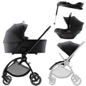 Britax Römer Rio Style 4in1 babakocsi szett - Carbon Black