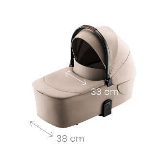 Britax Römer Rio Style mózeskosár Carbon Black