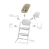 CYBEX Lemo 2 Gold 4-in-1 Set etetőszék - All White