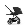 CYBEX Gold Balios S Lux BLK B 2in1 sport babakocsi Cot S Lux mózeskosárral - Moon Black