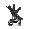 CYBEX Gold Balios S Lux BLK B 2in1 sport babakocsi Cot S Lux mózeskosárral - Moon Black