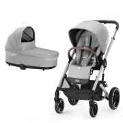   CYBEX Gold Balios S Lux SLV B 2in1 sport babakocsi Cot S Lux mózeskosárral - Lava Grey 