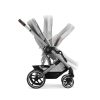 CYBEX Gold Balios S Lux SLV B 2in1 sport babakocsi Cot S Lux mózeskosárral - Lava Grey 