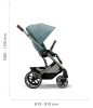 CYBEX Gold Balios S Lux TPE B 2in1 sport babakocsi Cot S Lux mózeskosárral - Sky Blue