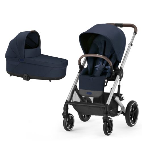 CYBEX Gold Balios S Lux SLV B 2in1 sport babakocsi Cot S Lux mózeskosárral - Ocean Blue