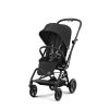 CYBEX Gold Eezy S Twist+2 BLK sport babakocsi - Leather - Moon Black