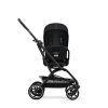 CYBEX Gold Eezy S Twist+2 BLK sport babakocsi - Leather - Moon Black