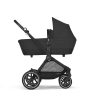 CYBEX Gold Eos Lux BLK 2in1 sport babakocsi - Moon Black