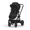 CYBEX Gold Eos Lux BLK 2in1 sport babakocsi - Moon Black