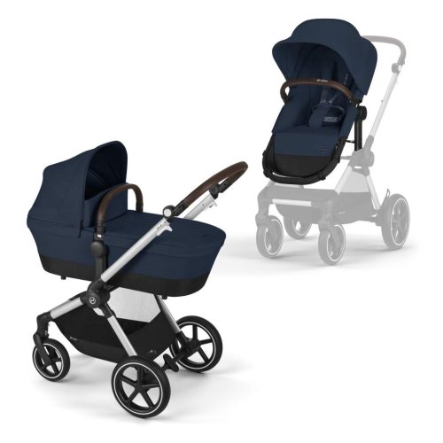 CYBEX Gold Eos Lux SLV 2in1 sport babakocsi - Ocean Blue