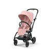 CYBEX Gold Eezy S Twist+2 2024 BLK sport babakocsi - Candy Pink