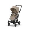 CYBEX Gold Eezy S Twist+2 2024 BLK sport babakocsi - Almond Beige