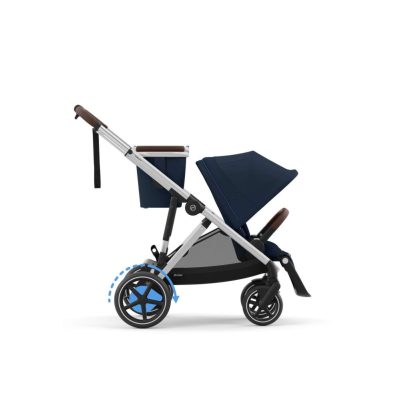 CYBEX Gold e-Gazelle S SLV sport babakocsi - Ocean Blue