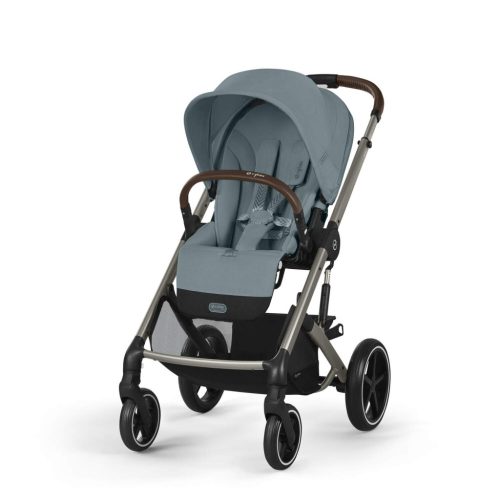 CYBEX Gold Balios S Lux 2025 TPE B 3in1 szett babakocsi + babahordozó + mózeskosár - Stormy Blue