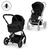 CYBEX Gold Balios S Lux 2026 with Fold Cot BLK 2in1 babakocsi - Moon Black