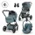 CYBEX Gold Balios S Lux 2026 with Fold Cot TPE 3in1 babakocsi - Stormy Blue
