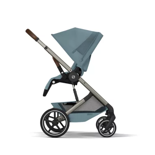 CYBEX Gold Balios S Lux 2026 with Fold Cot TPE 3in1 babakocsi - Stormy Blue