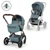 CYBEX Gold Balios S Lux 2026 with Fold Cot TPE 2in1 babakocsi - Stormy Blue
