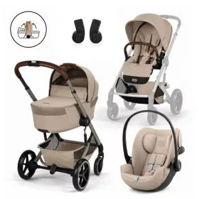   CYBEX Gold Balios S Lux 2026 with Fold Cot TPE 3in1 babakocsi - Almond Beige
