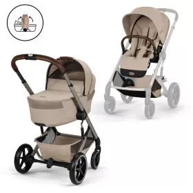   CYBEX Gold Balios S Lux 2026 with Fold Cot TPE 2in1 babakocsi - Almond Beige