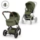 CYBEX Gold Balios S Lux 2026 with Fold Cot TPE 2in1 babakocsi - Moss Green