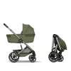 CYBEX Gold Balios S Lux 2026 with Fold Cot TPE 2in1 babakocsi - Moss Green