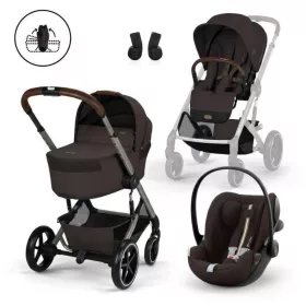   CYBEX Gold Balios S Lux 2026 with Fold Cot TPE 3in1 babakocsi - Chocolate Brown