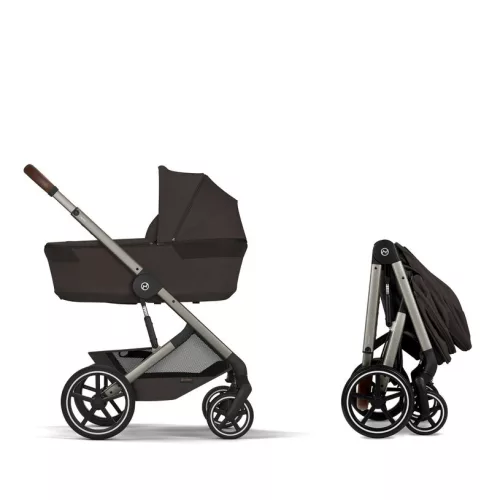 CYBEX Gold Balios S Lux 2026 with Fold Cot TPE 3in1 babakocsi - Chocolate Brown
