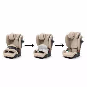   CYBEX Gold Pallas G3 i-Size gyerekülés (76-150 cm) - Almond Beige