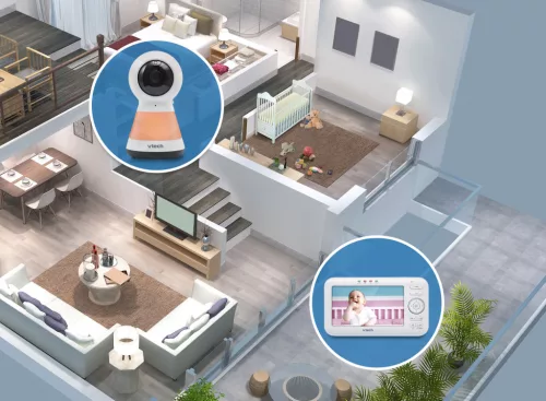 Vtech VM5255 kamerás babaőrző