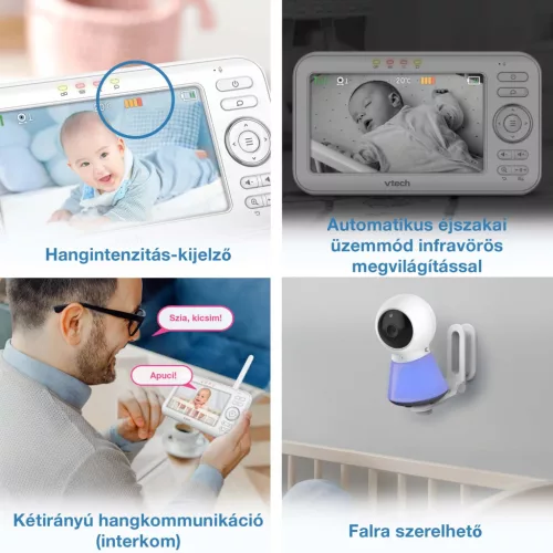 Vtech VM5254 kamerás bébiőr
