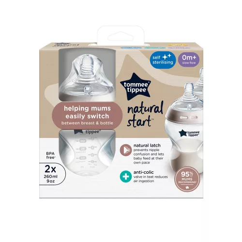 Tommee Tippee Natural Start Cumisüveg 2x260 ml